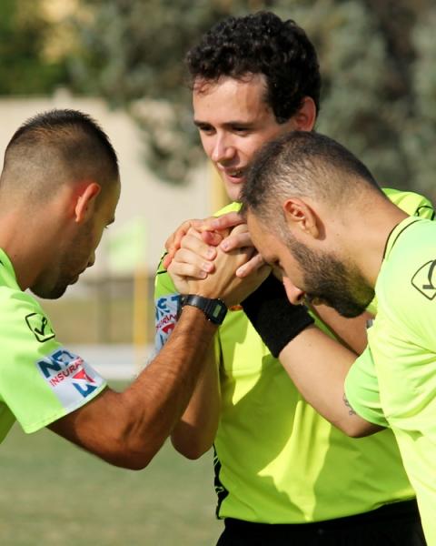 Arbitro Henrique Masu Ruela di Olbia