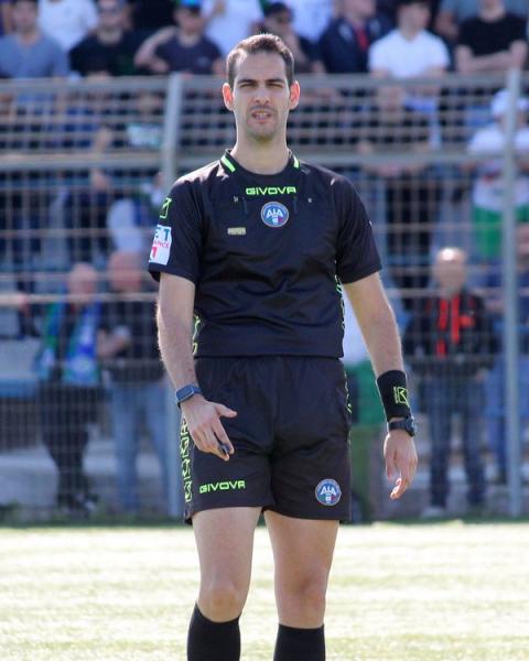 Arbitro Marco Spiga di Carbonia