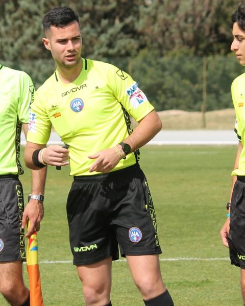Arbitro Nicolò Fronteddu di Nuoro