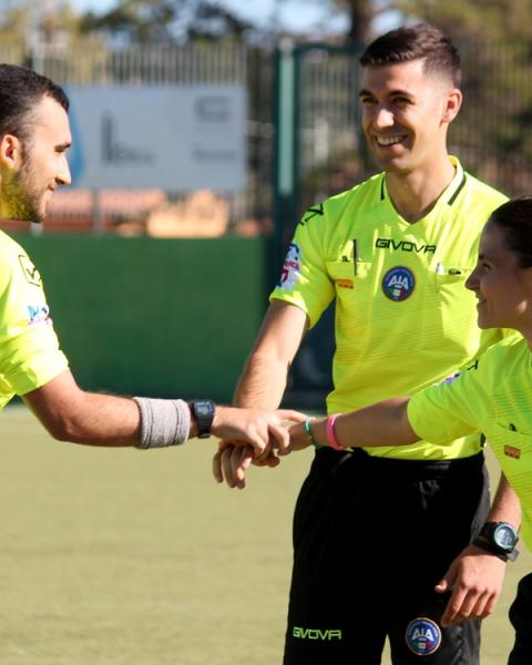 Arbitro Nicola Murgia di Tortolì