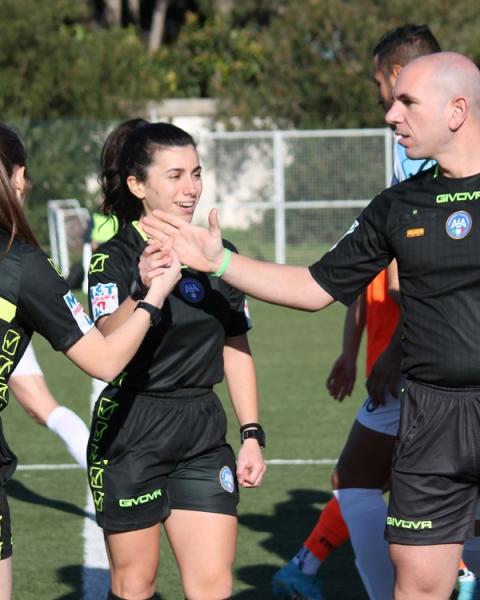 Arbitro Rosanna Barabino di Sassari