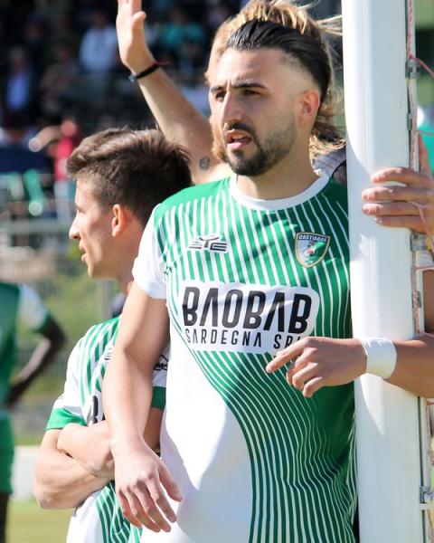 Daniele Pilosu, attaccante, Castiadas