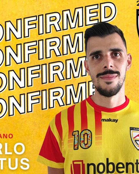 Carlo Pintus, centrocampista, FC Alghero