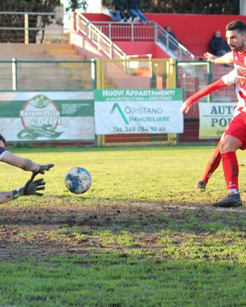 Gabriele Mereu, portiere, Tharros