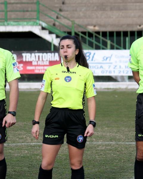 Arbitro Rosanna Barabino di Sassari