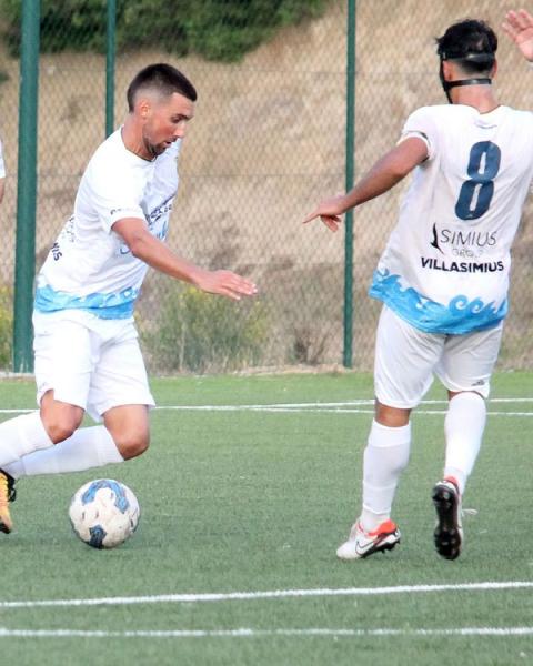 Alfredo Magnin, difensore, Villasimius