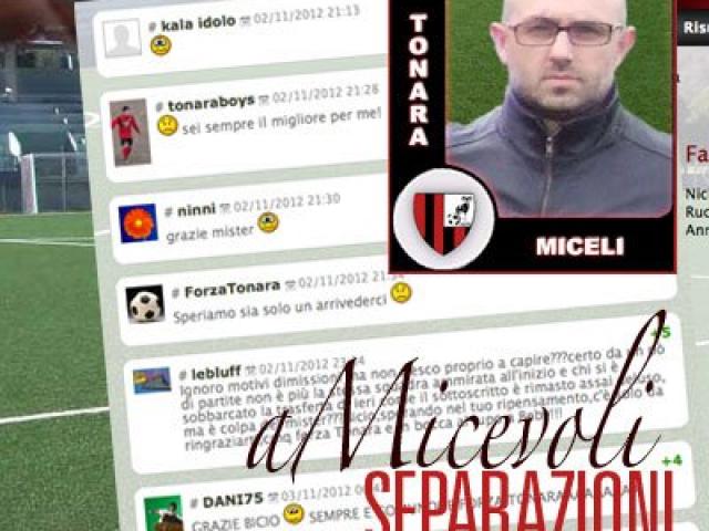Tonara, dopo tre sconfitte di fila si dimette il tecnico Fabrizio Miceli