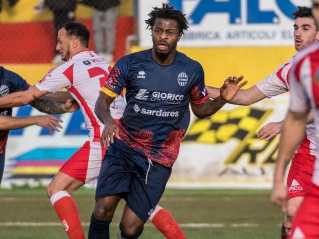 Joel Baraye, centrocampista, Alghero