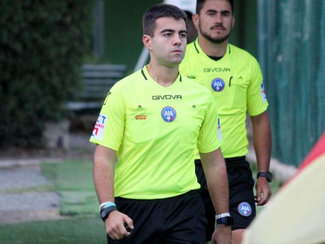 Arbitro Alessio Nonna di Sassari