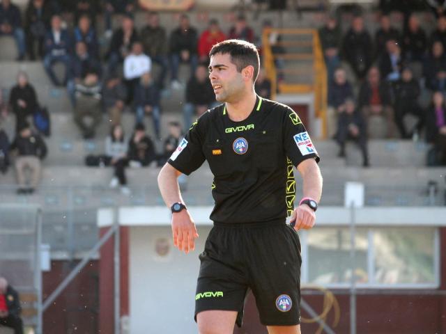 Arbitro Claudio Salvatore Marongiu di Sassari