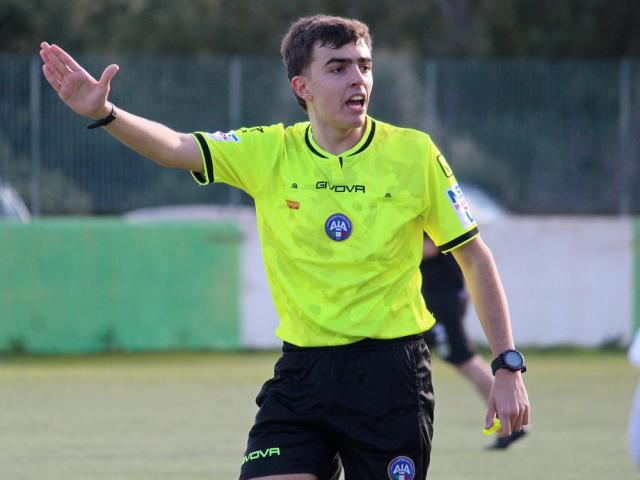 Arbitro Enrico Picca di Cagliari