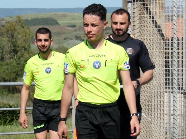 Arbitro Federico Paulis di Cagliari