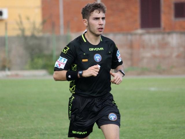 Arbitro Gabriele Dascola di Cagliari