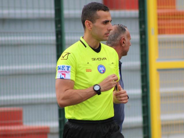 Arbitro Gabriele Sari di Alghero