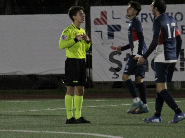 Arbitro Stefano Arre di Olbia