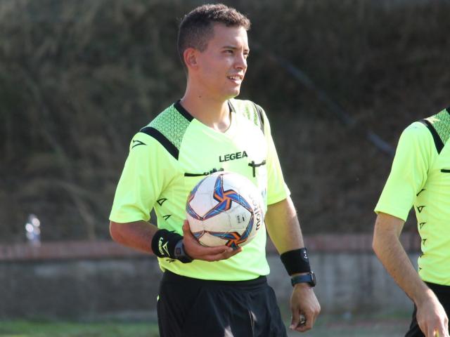 Arbitro Stefano Bogo di Oristano