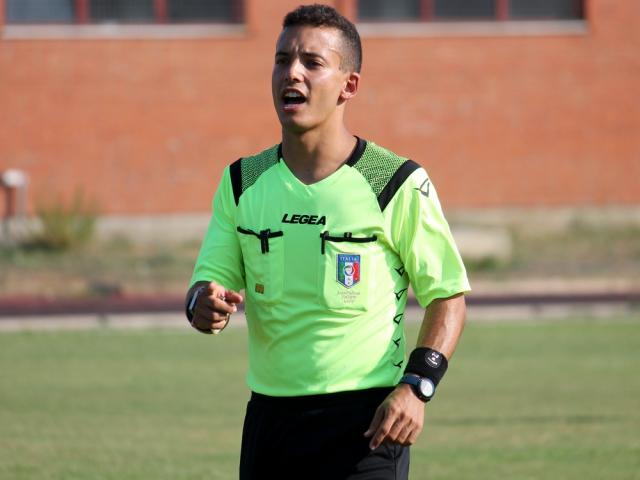 Arbitro Stefano Bogo di Oristano