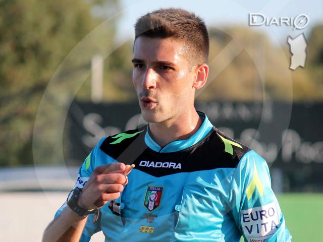 Arbitro Matteo Manis di Oristano