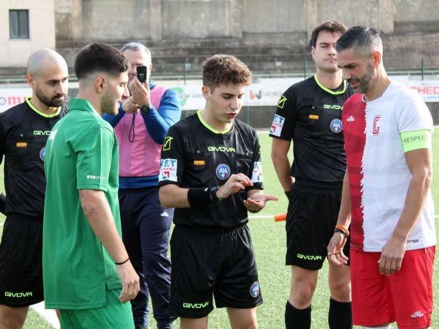 Arbitro Gabriele Dascola di Cagliari