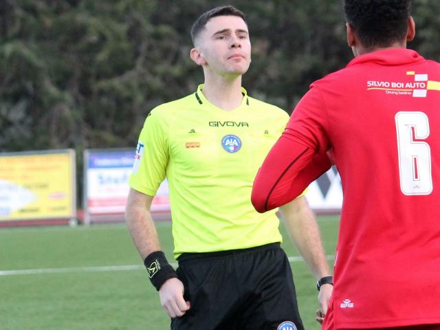 Arbitro Luca Sanna di Sassari