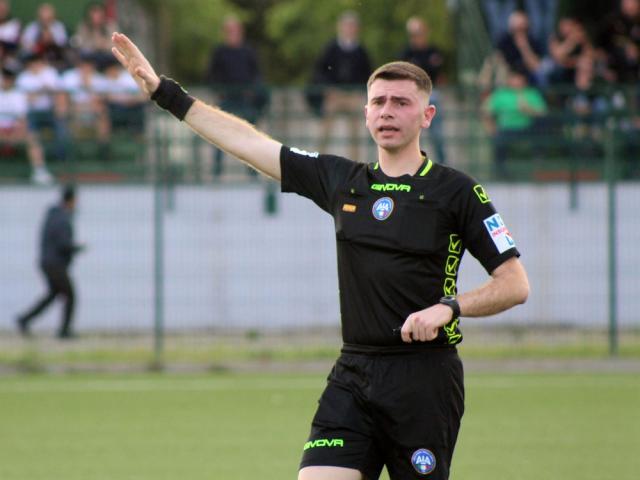 Arbitro Luca Sanna di Sassari