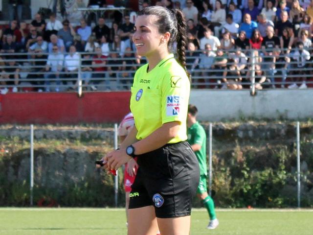 Arbitro Rosanna Barabino di Sassari