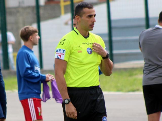 Arbitro Gabriele Sari di Alghero