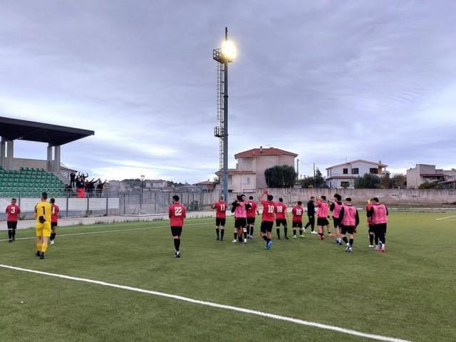 abbasanta foto prima vittoria campionato 2025 2026