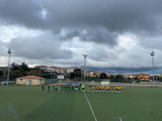 Macomer Folgore Oristano squadre in campo