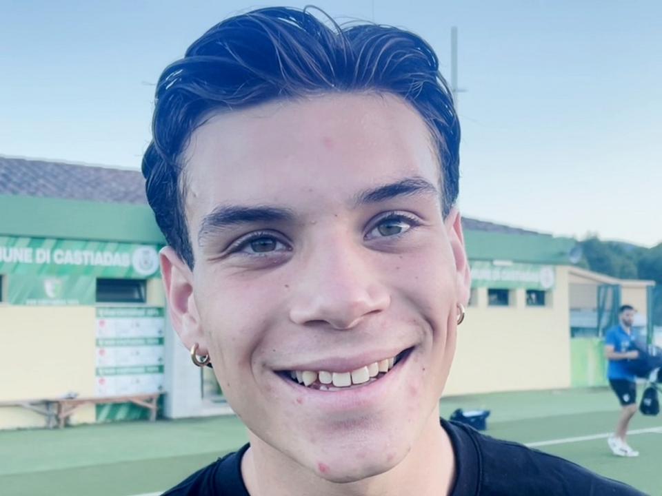 Riccardo Pulcrano, attaccante, Castiadas