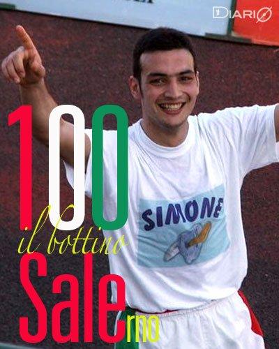 Ibra-Salerno, 100 gol per la maglia bianco-rosso-verde