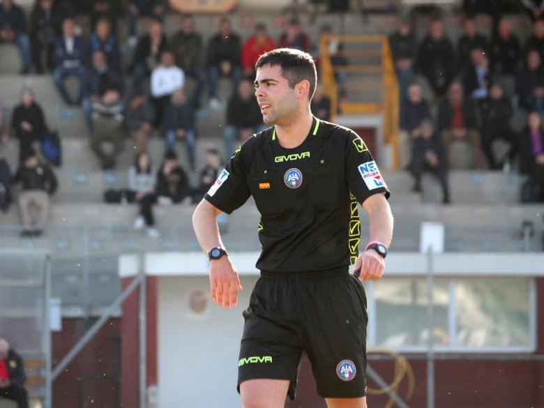 Arbitro Claudio Salvatore Marongiu di Sassari
