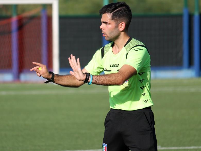 Arbitro Claudio Salvatore Marongiu di Sassari