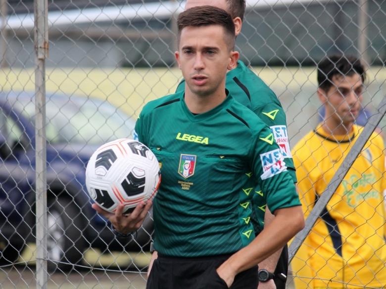 Arbitro Enrico Cappai di Cagliari