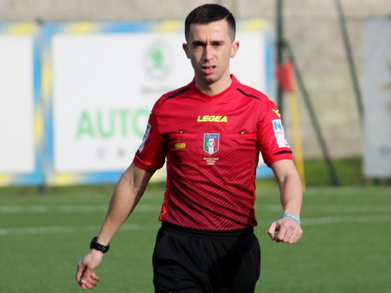 Arbitro Enrico Cappai di Cagliari