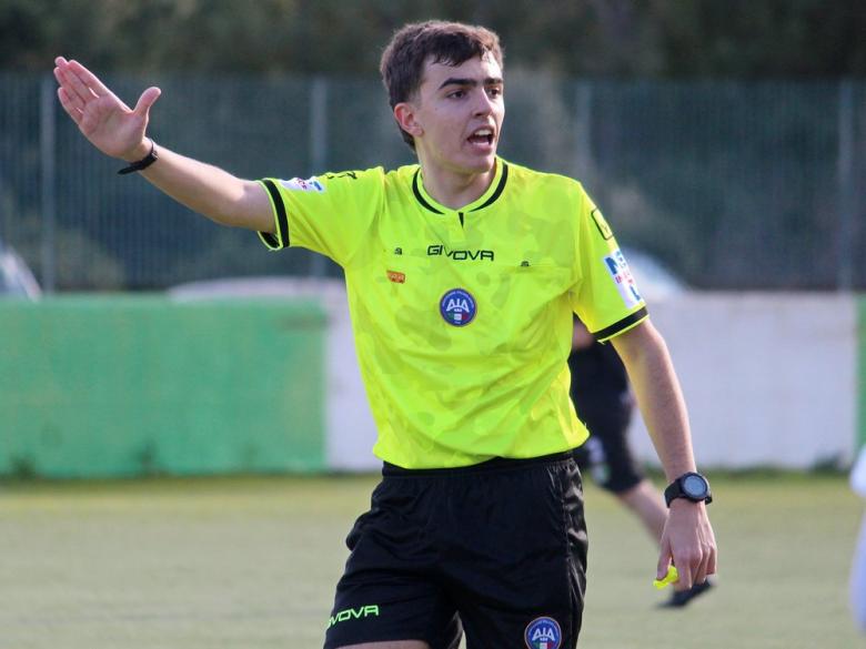 Arbitro Enrico Picca di Cagliari