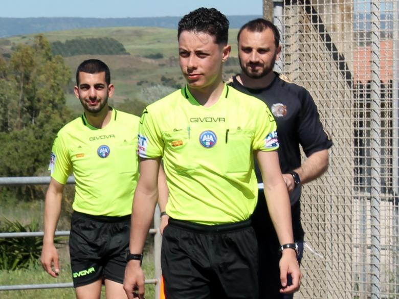 Arbitro Federico Paulis di Cagliari