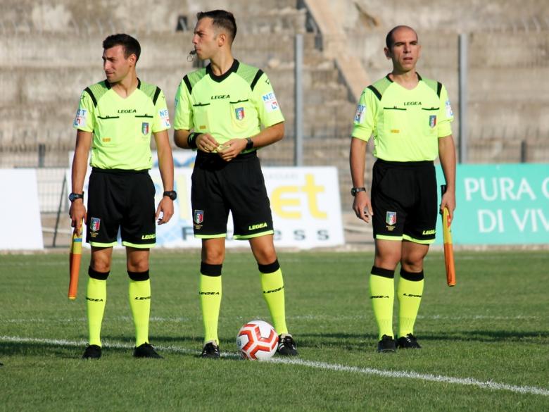 Arbitro Francesco Gai di Carbonia