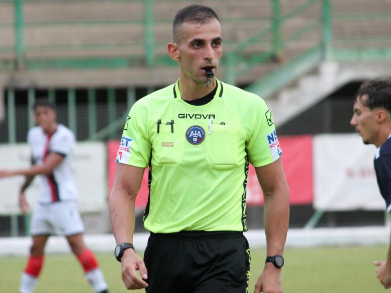 Arbitro Gabriele Sari di Alghero