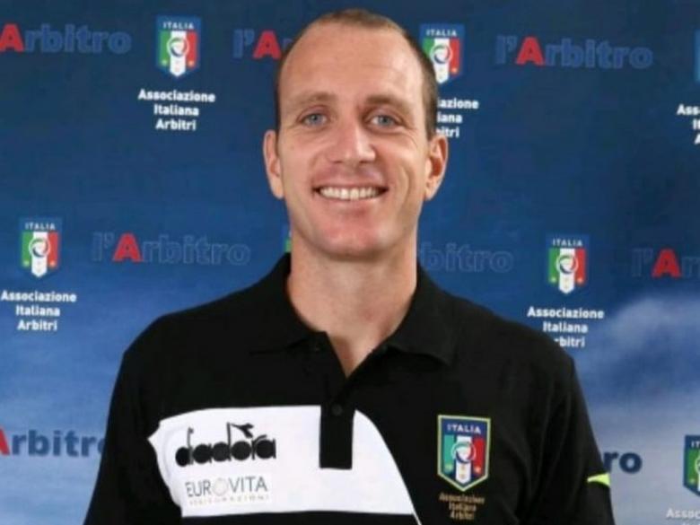 Arbitro Jacopo Bertini di Lucca