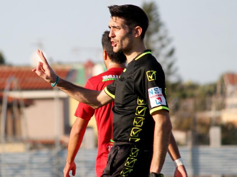 Arbitro Marco Piras di Alghero