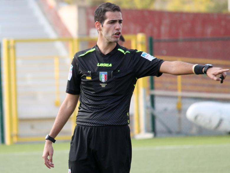 Arbitro Marco Spiga di Carbonia