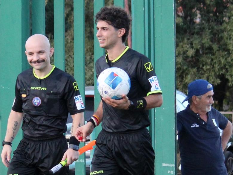 Arbitro Nicolo D'Elia di Cagliari