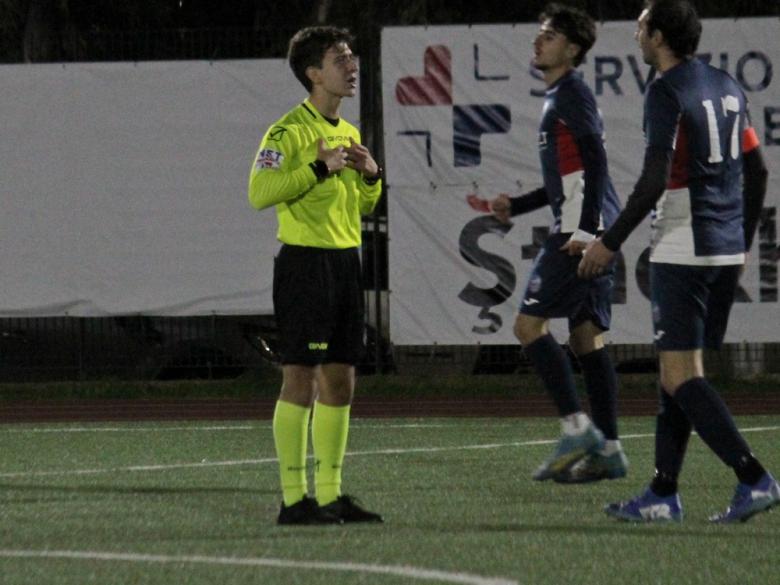 Arbitro Stefano Arre di Olbia