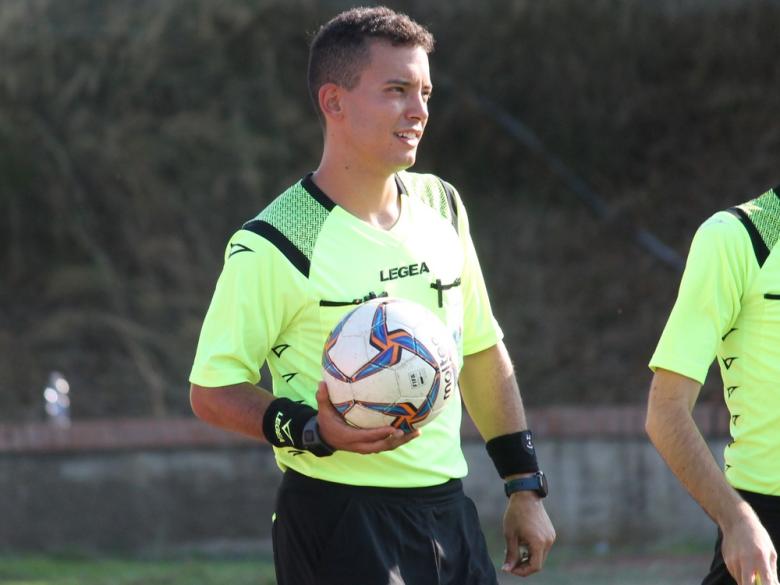 Arbitro Stefano Bogo di Oristano