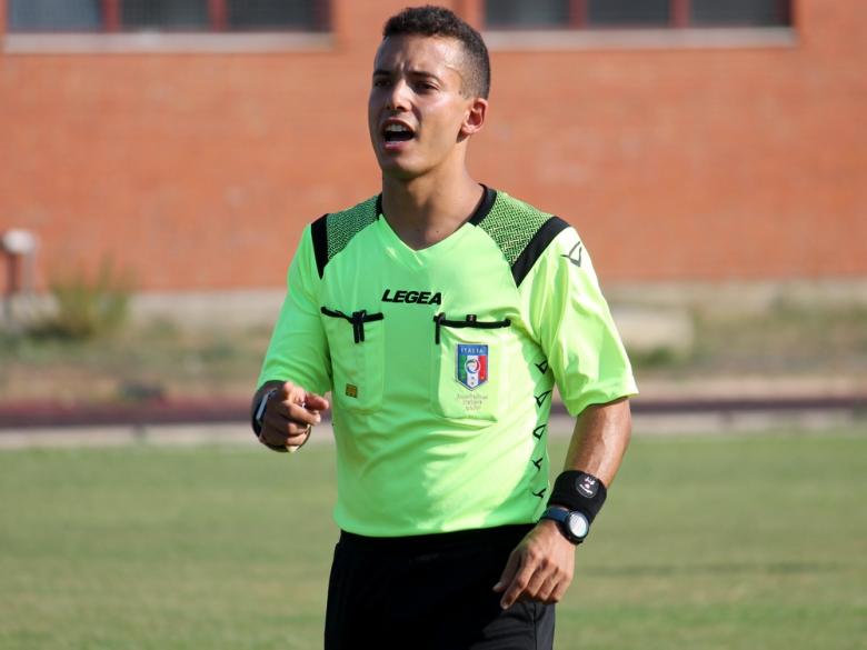 Arbitro Stefano Bogo di Oristano