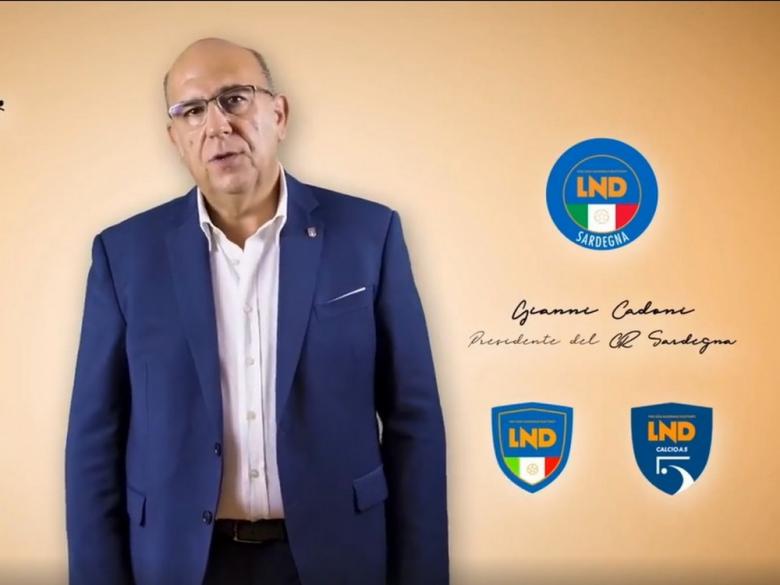 Gianni Cadoni, presidente, Figc