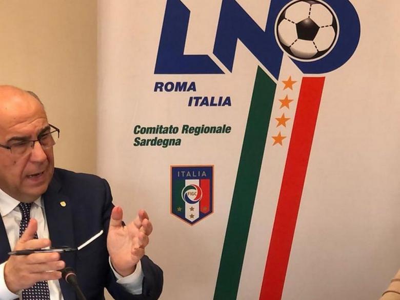 Gianni Cadoni, presidente, Figc