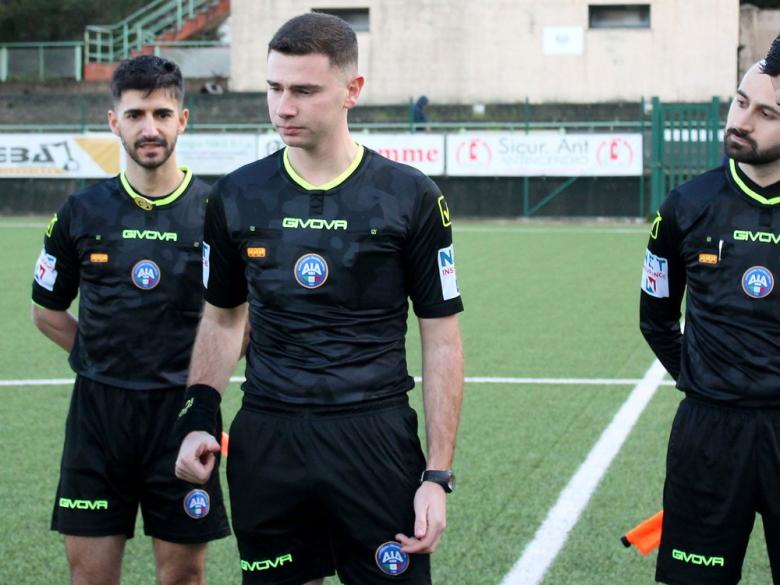 Arbitro Luca Sanna di Sassari