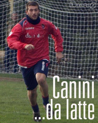 Canini espulso, entra Cossu e salva il Cagliari col Catania